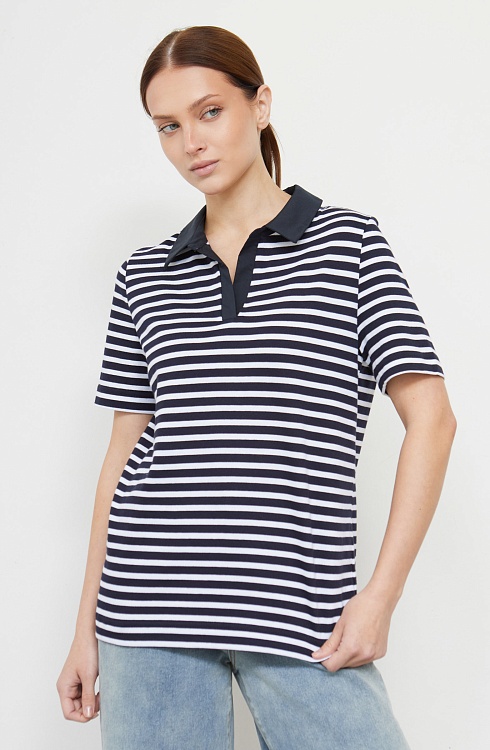 Джемпер жен. 311009К.6_313.0298S Бело-синий