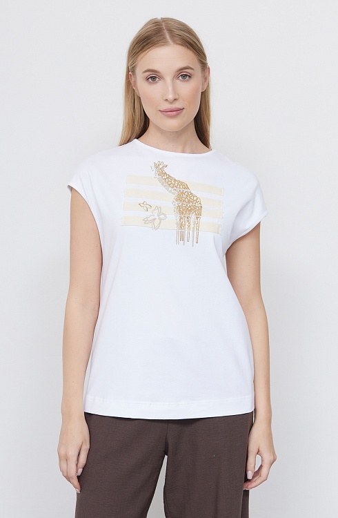 Джемпер жен. 310665ОТ.03313.0200E Белый