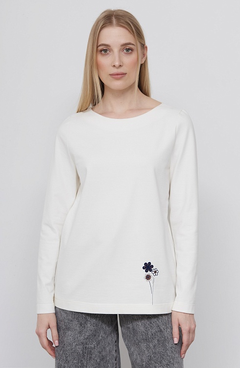 Джемпер жен. 311034Н.03313.0700EF Молочный