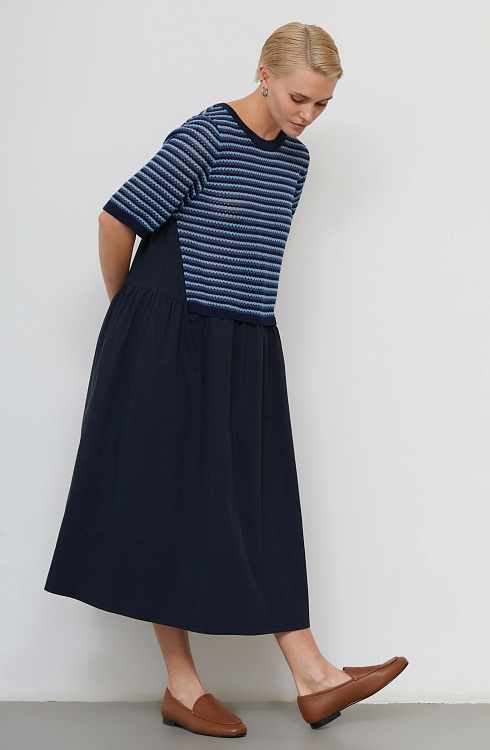 Платье жен. 360275.03303.9601S Сине-голубой