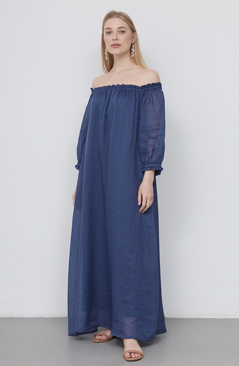 Платье жен. 360305П.03312.8400N Индиго