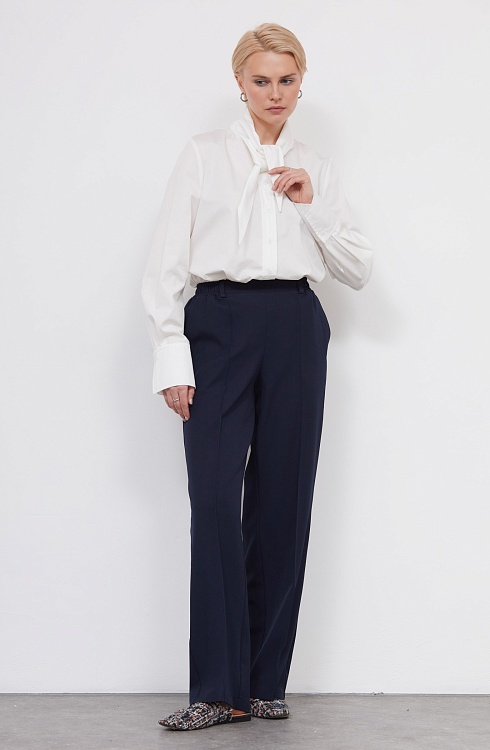 Брюки жен.  320322.09312.9600N Тёмно-синий