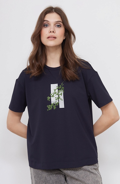 Джемпер жен. 310931.03313.9600E/1 Тёмно-синий