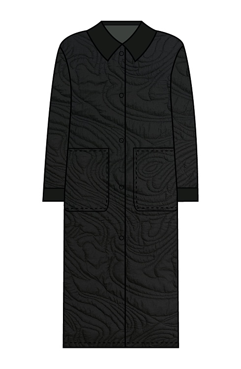 Пальто жен. 534687.11208.8200N Чёрный