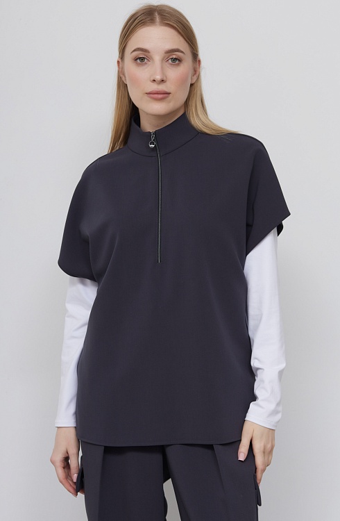 Блузка жен. 314265.11312.7600N Тёмно-серый Уценка