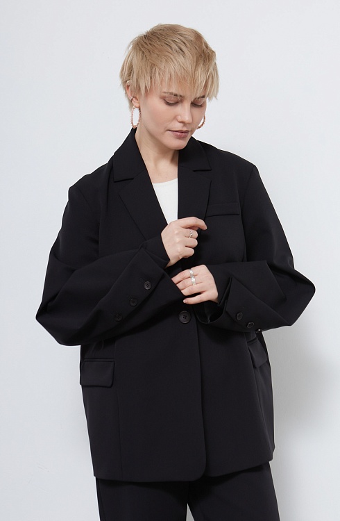 Жакет жен. 378457.11312.8200N Чёрный
