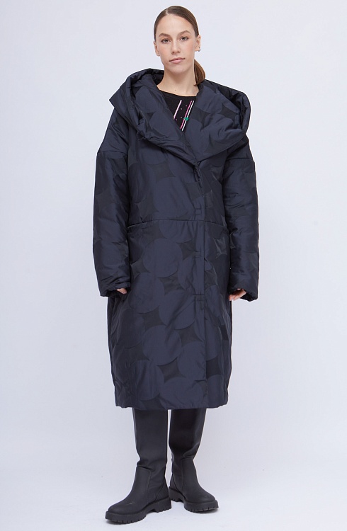 Пальто жен. 533775.11212.9600Q Темно-синий