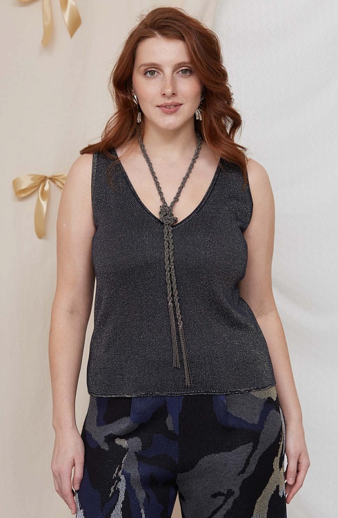 Джемпер жен. 310302.33303.9600L Т.синий