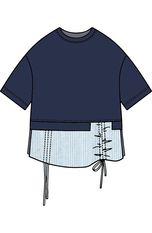 Джемпер жен. 311153.6_313.9801ES Темно-синий