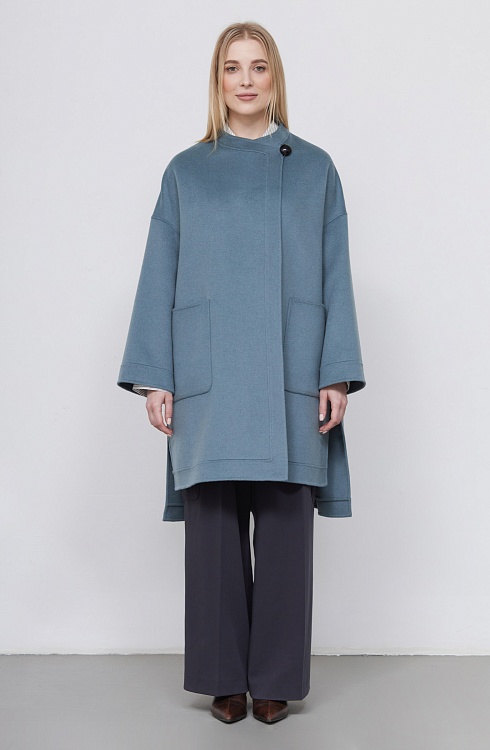 Полупальто жен. 520921D.43208.1700N Бирюзовый