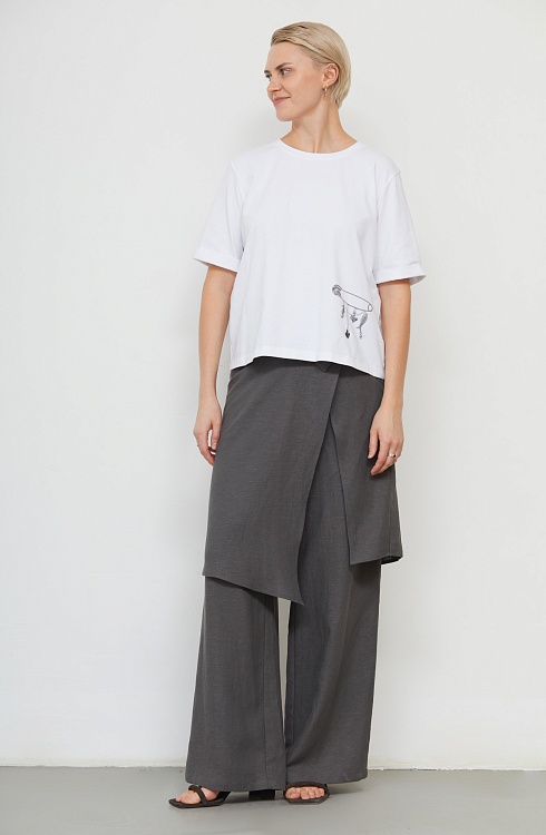 Брюки жен. 328707.11312.7500N Темно-серый