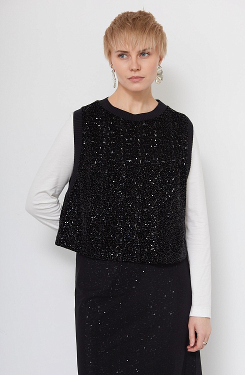 Жилет жен. 380021Б.6_313.8282L Черный