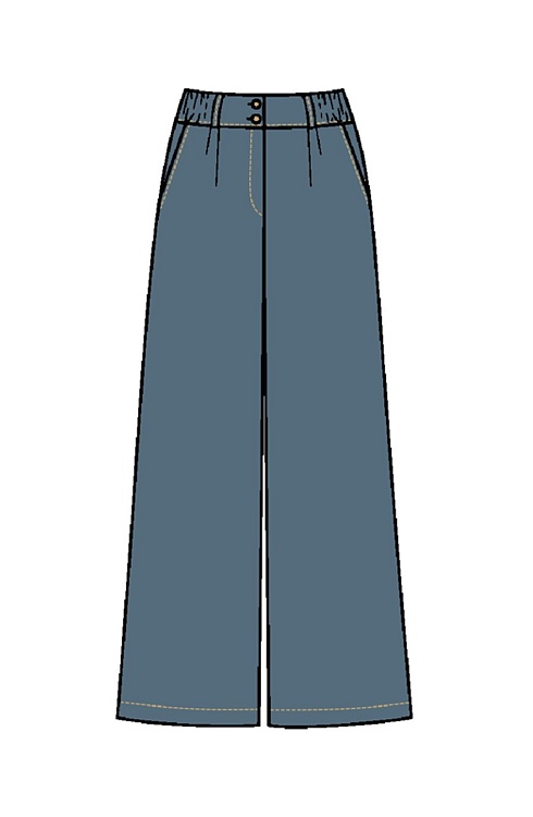 Брюки жен. 320283.38312.8600N Джинс