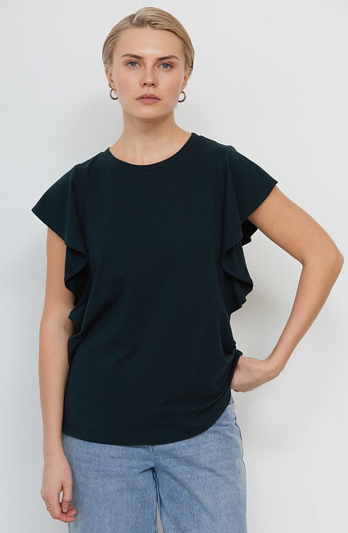 Джемпер жен. 310900УК.6_313.3500N Тёмно-зелёный