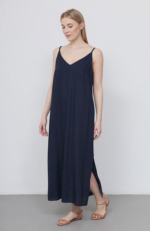 Платье жен. 368289.11312.9600N Темно-синий
