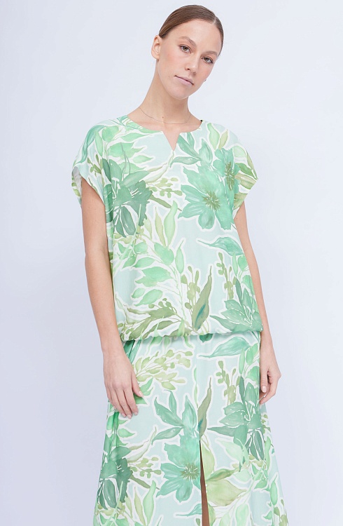 Блуза жен. 310898.03312.3201F Зеленый