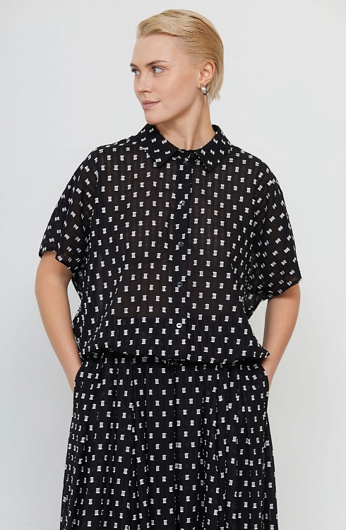 Блузка жен. 311111.03312.8207Q Черный