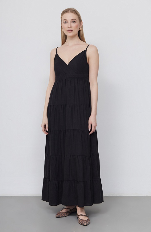 Платье жен. 362654.38312.8200N Чёрный Уценка