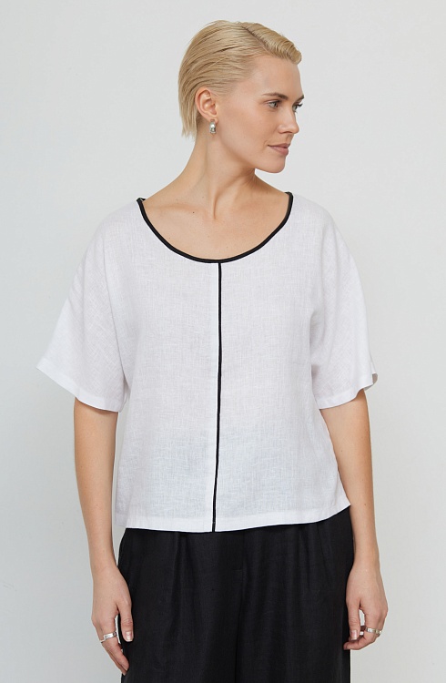 Блузка жен. 311124.38312.0282N Белый