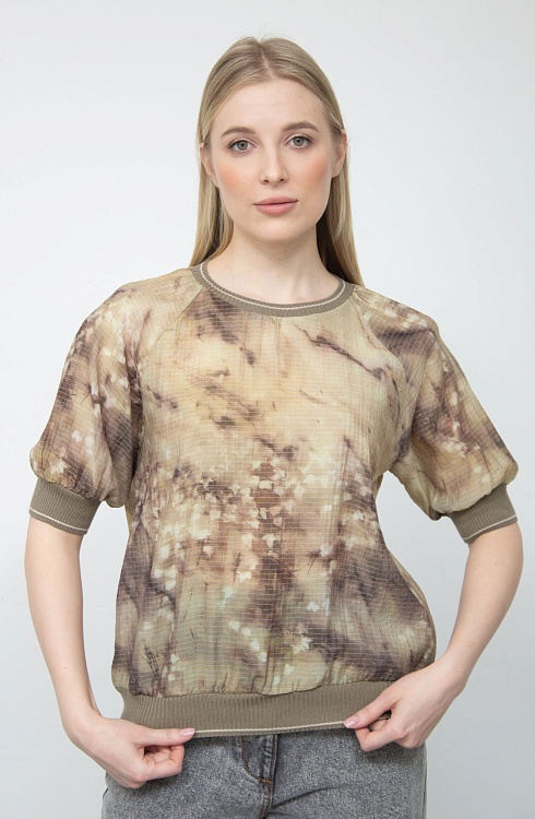 Блуза жен. 310903РВ.03312.0901O Мультиколор