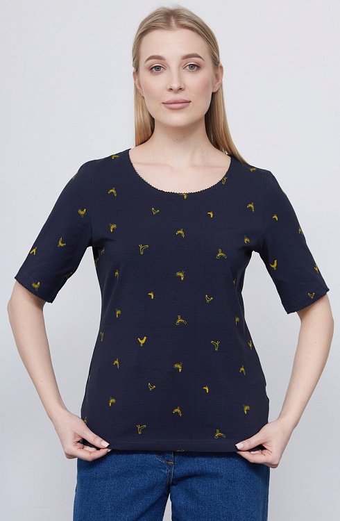 Джемпер жен. 310112Д.6_313.9531A Тёмно-синий