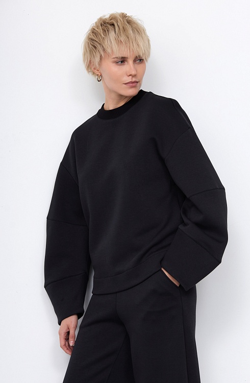 Джемпер жен. 311117.03313.8200N Чёрный Уценка