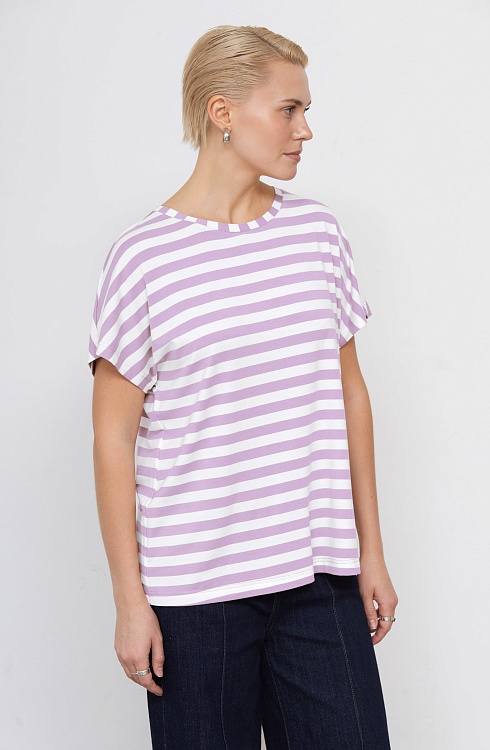 Джемпер жен. 310893УК.6_313.8902S белый/сиреневый