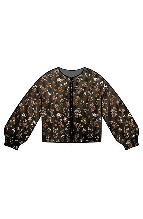 Жакет жен. 378703.11312.8201F  Чёрный