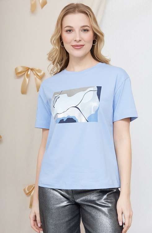 Джемпер жен. К658715 Голубой