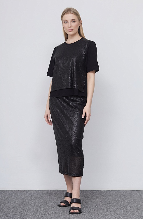 Юбка жен. 350063.03313.8200L Черный