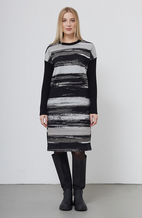 Платье жен. 360186Н.6_313.8201G Чёрный