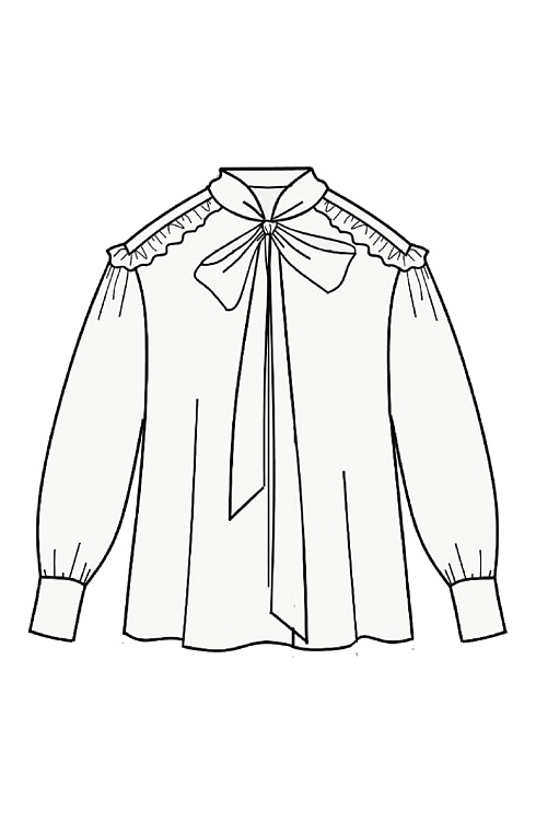 Блуза жен. 311131.03312.0200N Белый