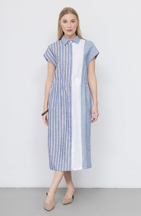 Платье жен. 368167.11312.9402M Синий меланж