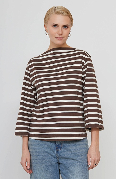 Джемпер жен. 311123.03313.1107S Шоколадный