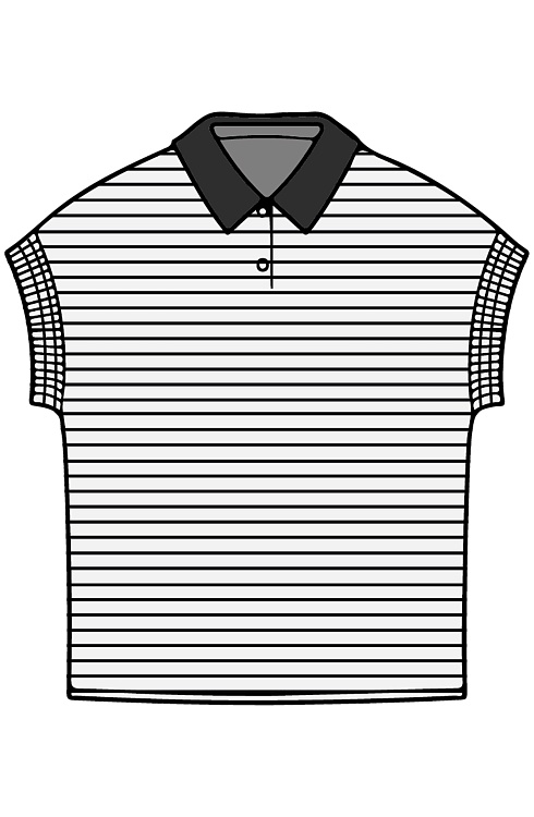 Джемпер жен. 310557.33303.0282S Бело-чёрный