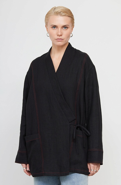 Жакет жен. 378627.11312.8200N Чёрный Уценка