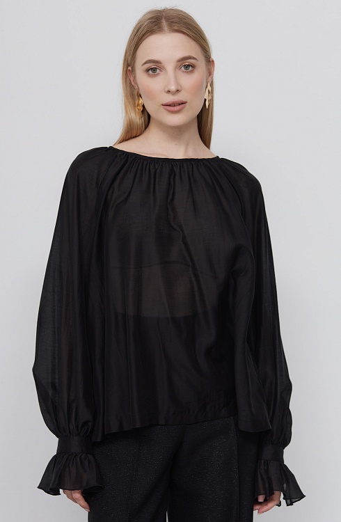 Блуза жен. 311134.03312.8200N Черный