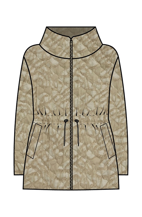 Куртка жен. 514688.11209.0300N Бежевый