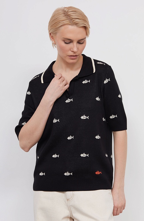 Джемпер жен. 310564.33303.8207A Чёрный