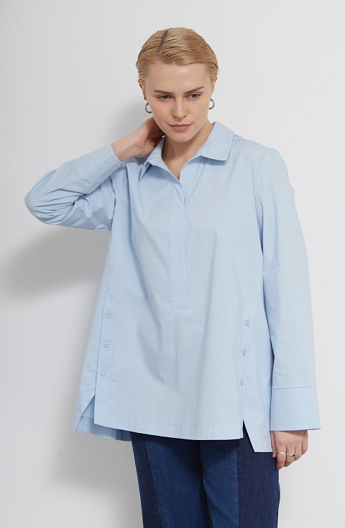 Блуза жен. 311012Р.03312.1600N Голубой