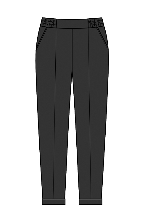 Брюки жен. 320326Б.03312.8200N Чёрный