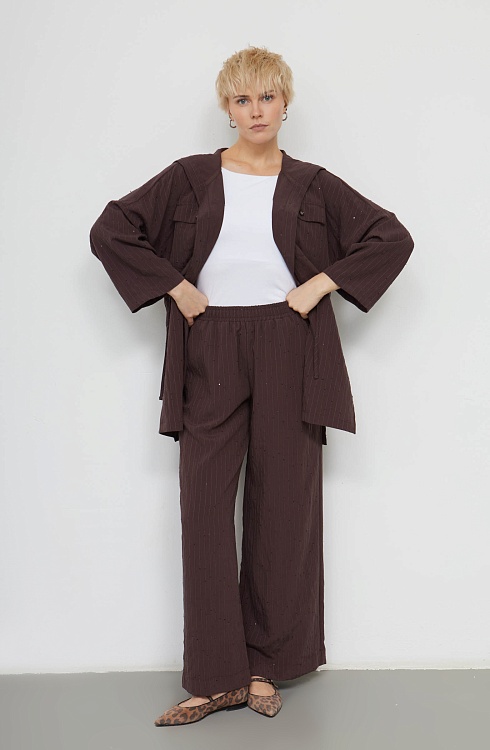 Брюки жен. 320332ББ.6_312.1100SL Шоколадный