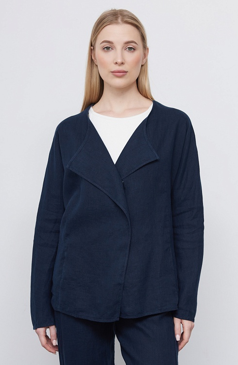 Жакет жен. 375012.38312.9600N Тёмно синий