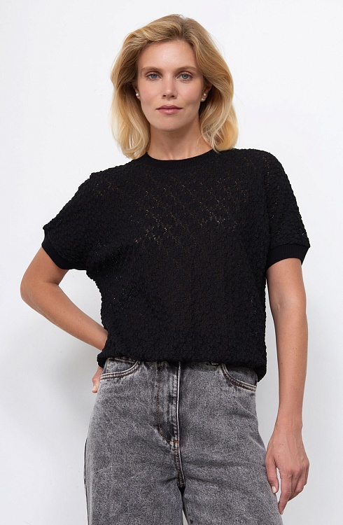 Джемпер жен. 311114.03313.8200F Черный