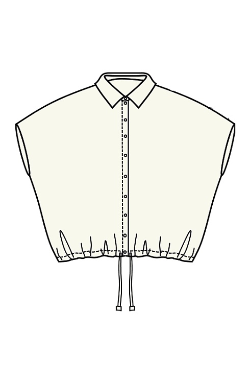 Блузка жен. 311111.03312.0700N Молочный