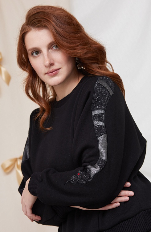 Джемпер жен. 311053.03313.8200R Черный