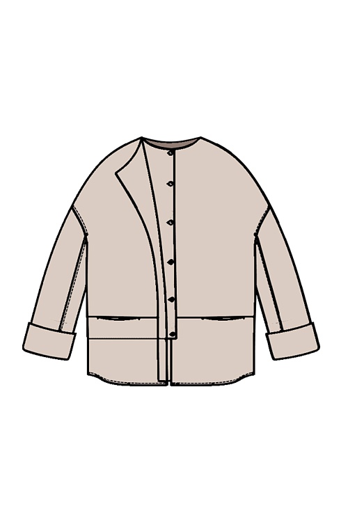 Жакет жен. 370089.03312.2200N Ваниль