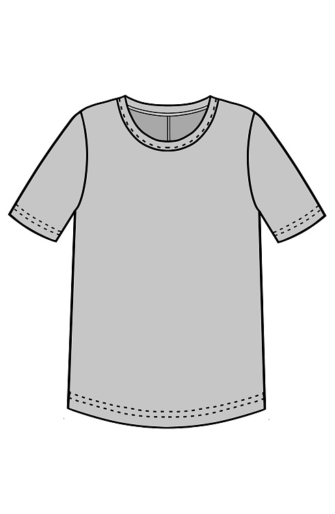 Джемпер жен. 311044.6_313.7600N Светло-серый