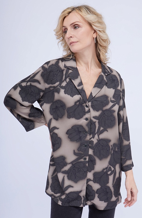 Блузка жен. 311068Б.03312.7706F Кофейный