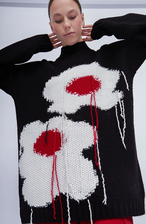 Джемпер жен. 310454.15303.8201F Чёрный